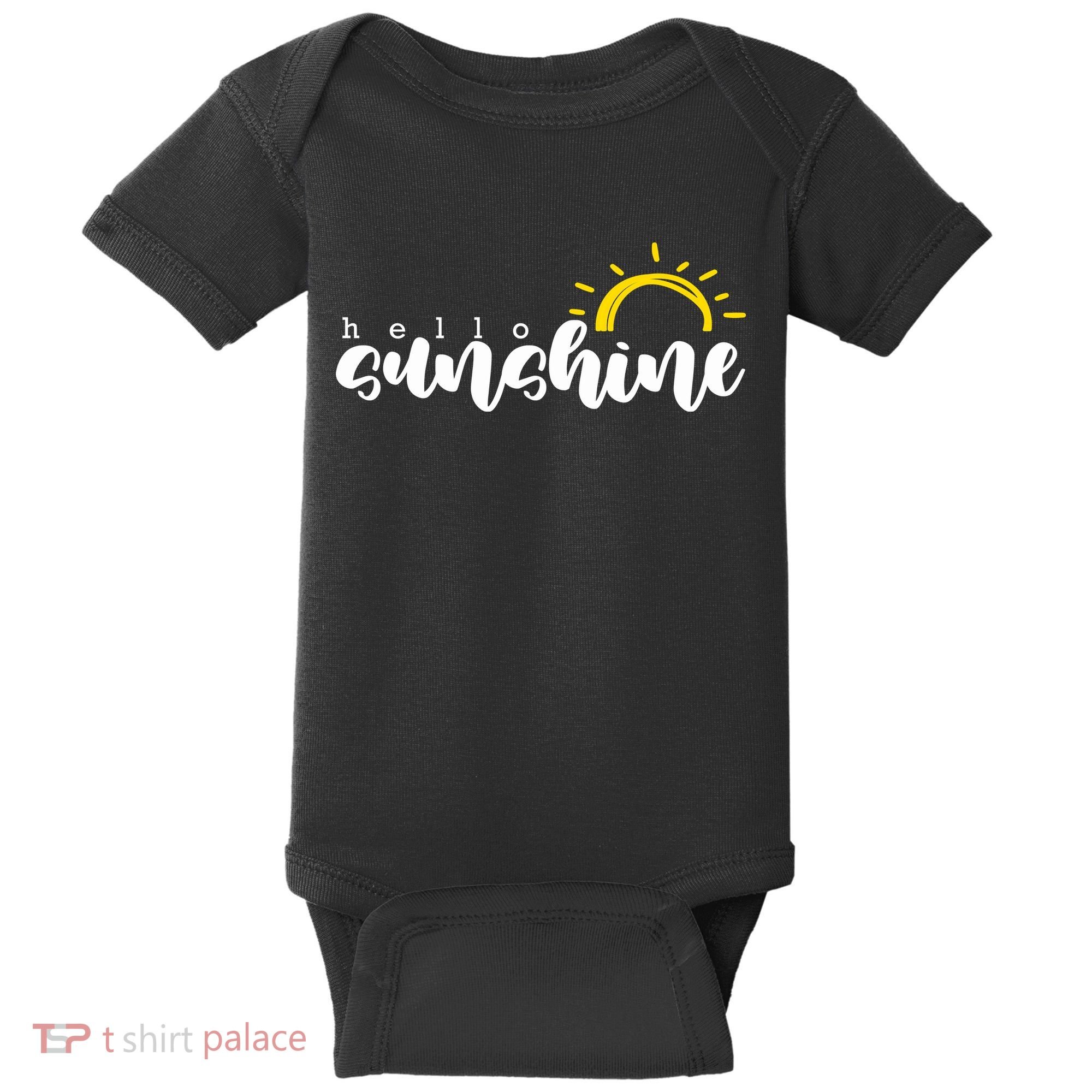 Hello Sunshine Cute Gift Baby Bodysuit