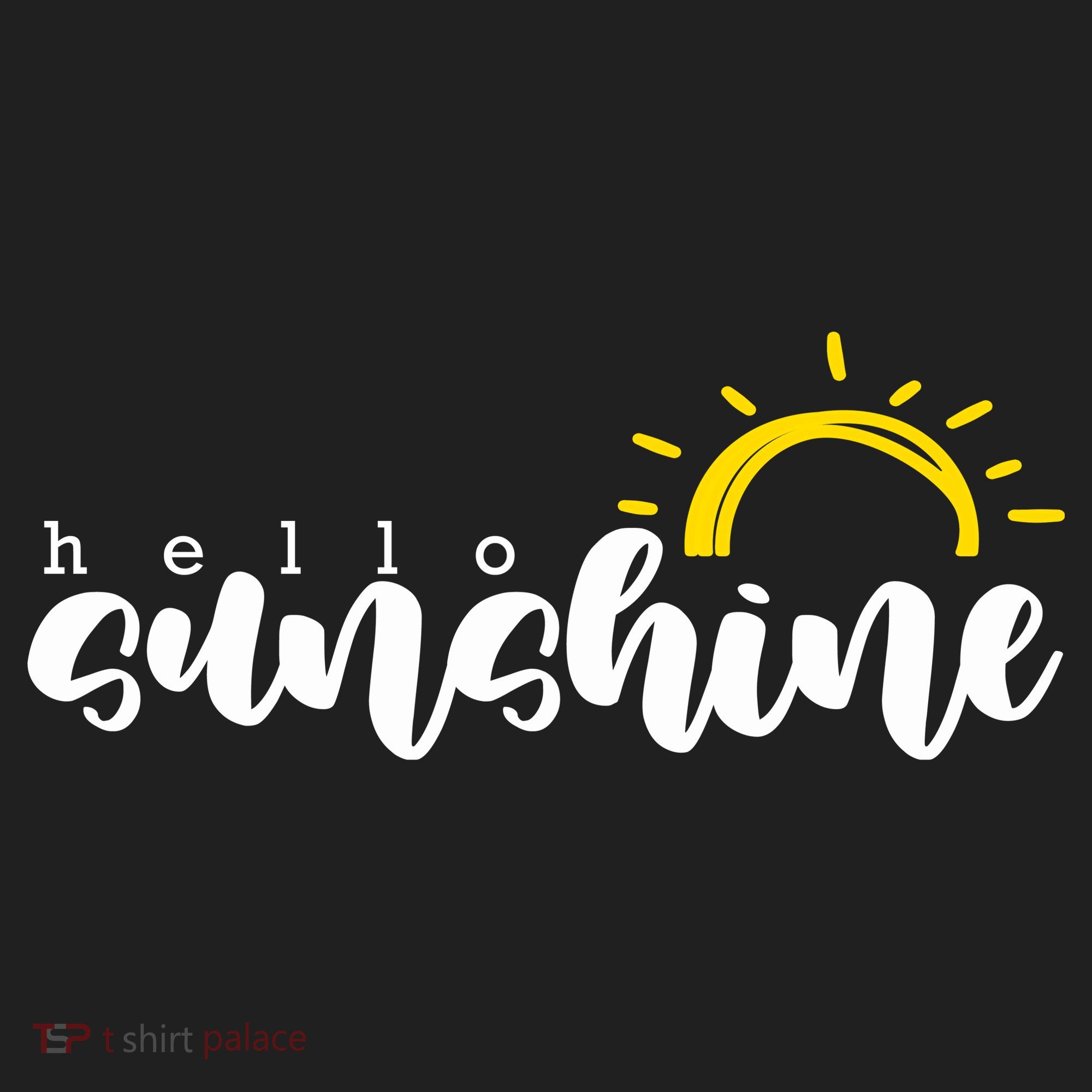 Hello Sunshine Cute Gift Golf Towel