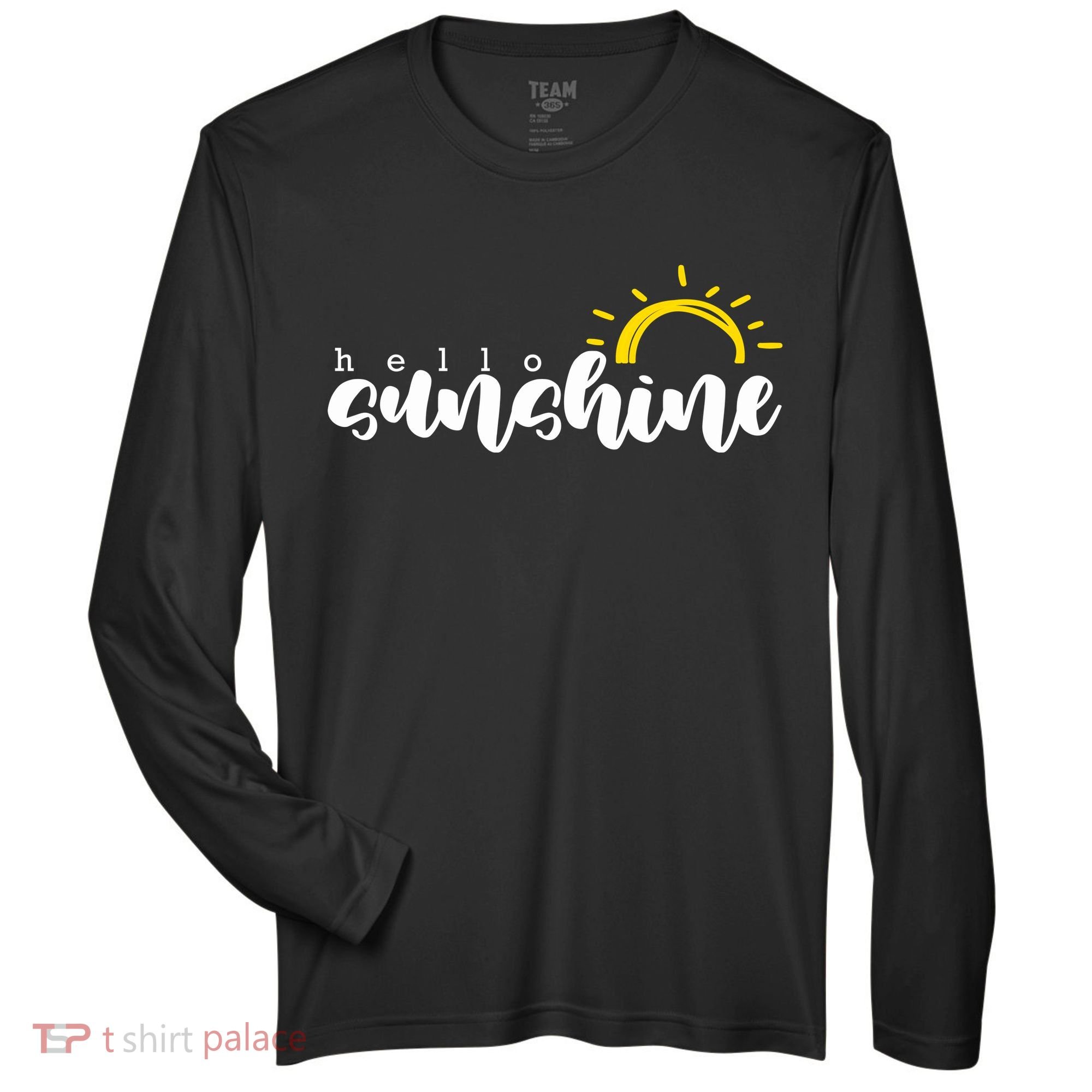Hello Sunshine Cute Gift Zone Performance Long-Sleeve T-Shirt