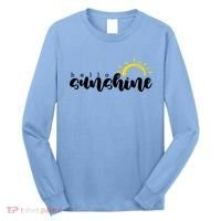 Hello Sunshine Cute Gift Long Sleeve Shirt thumb 0