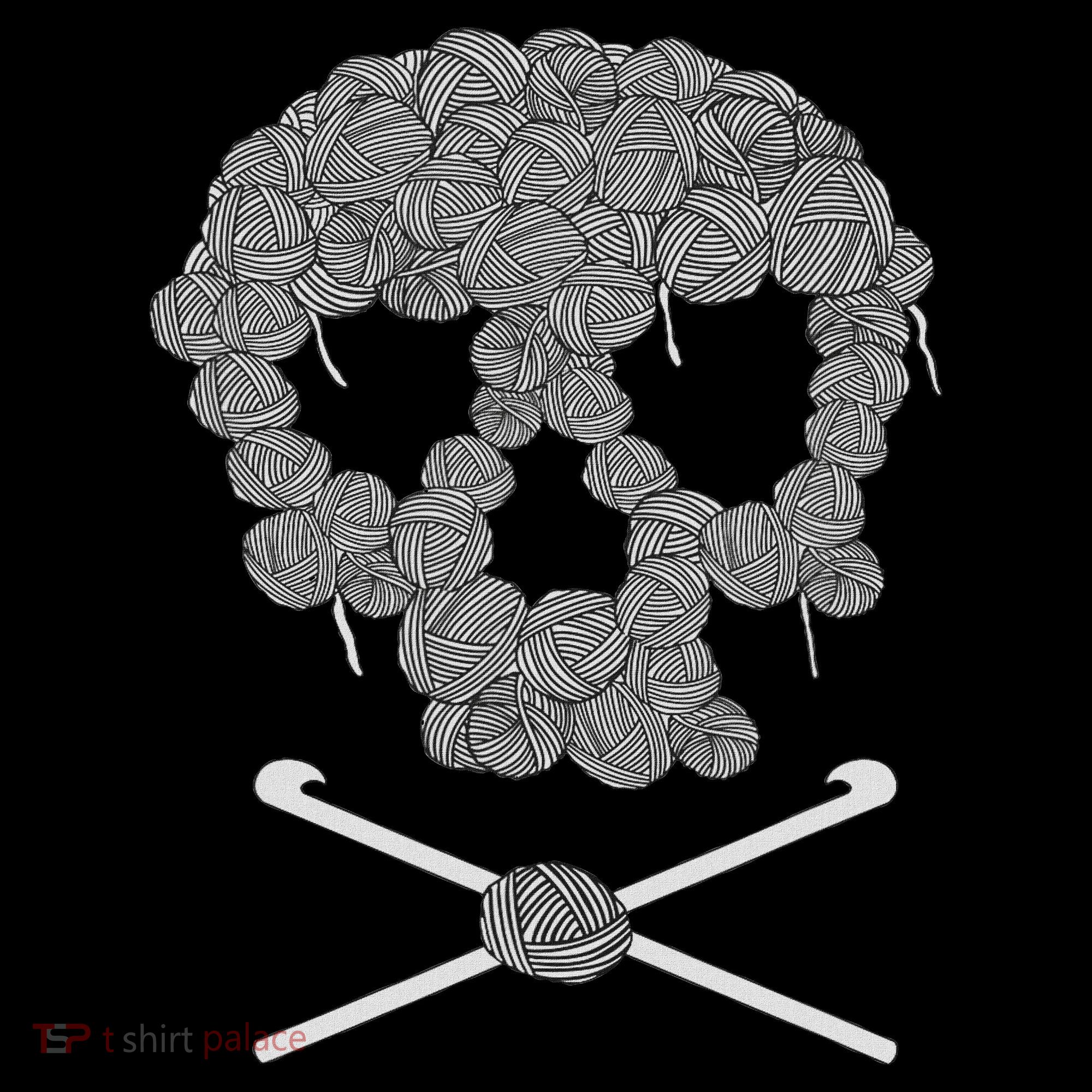 Halloween Skull Crochet Lovers Yarn Funny Skeleton Women's Hoodie