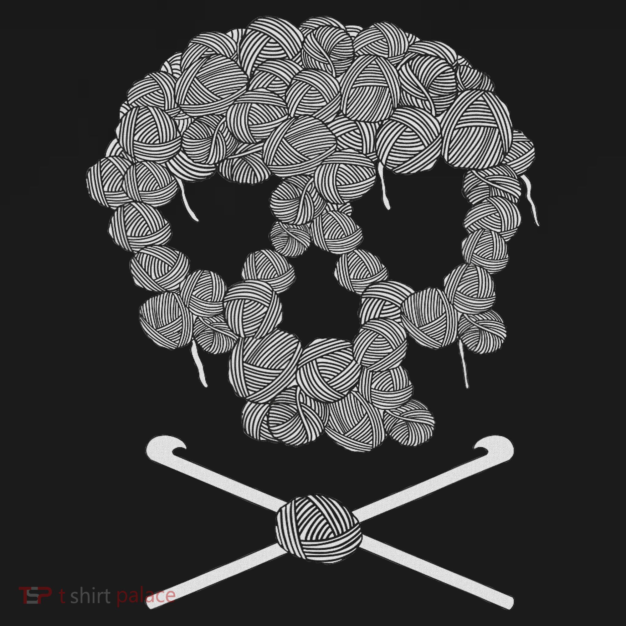 Halloween Skull Crochet Lovers Yarn Funny Skeleton Women's Tank Top
