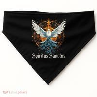 Holy Spirit Confirmation Latin Mass Catholic USA-Made Doggie Bandana thumb 0