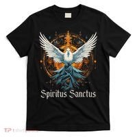 Holy Spirit Confirmation Latin Mass Catholic T-Shirt thumb 0