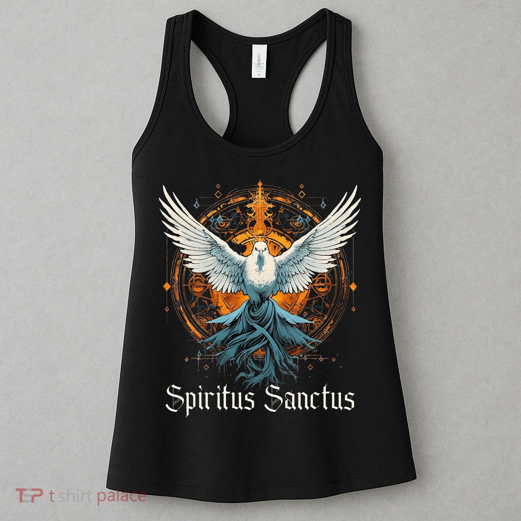Holy Spirit Confirmation Latin Mass Catholic Women's Tank Top
