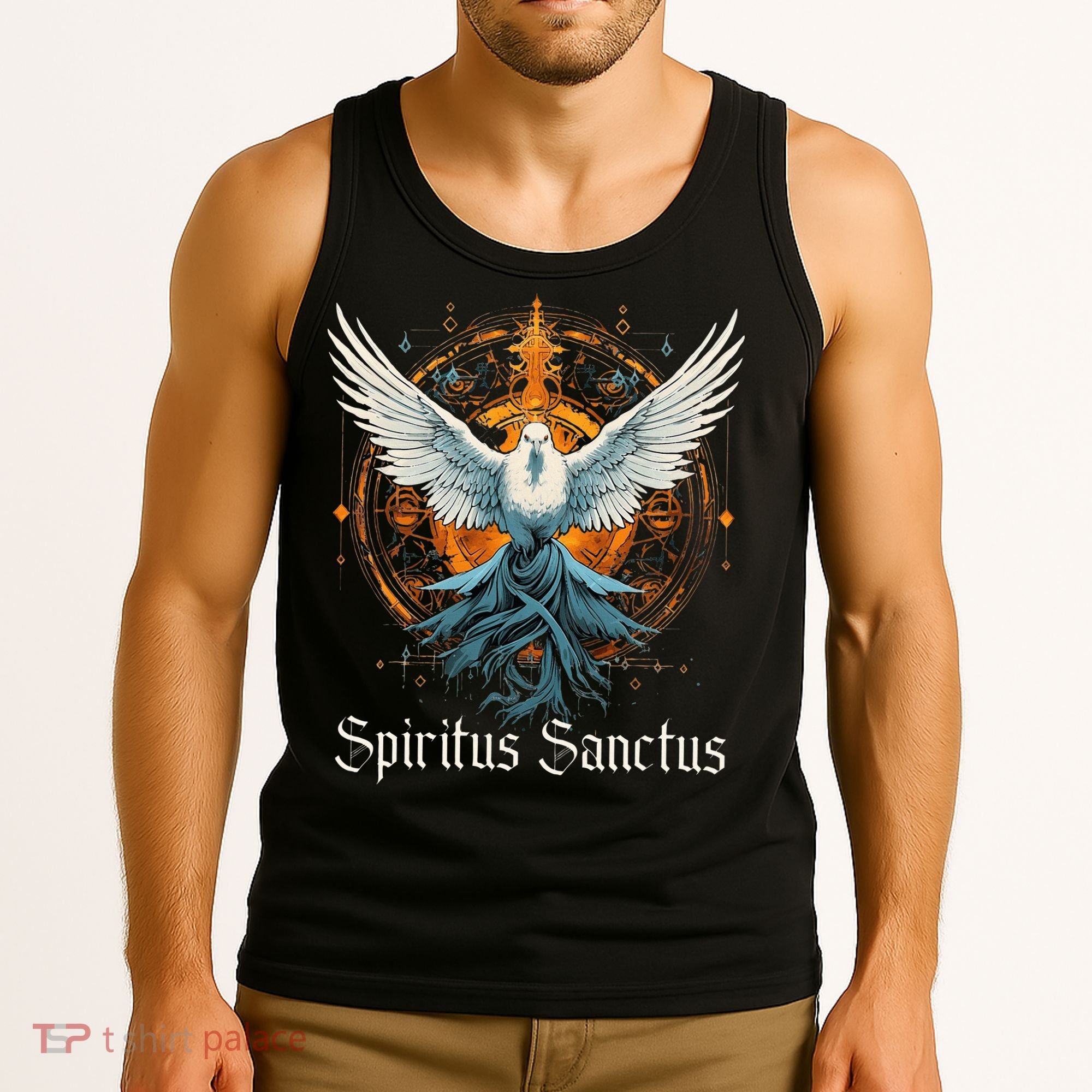 Holy Spirit Confirmation Latin Mass Catholic Tank Top