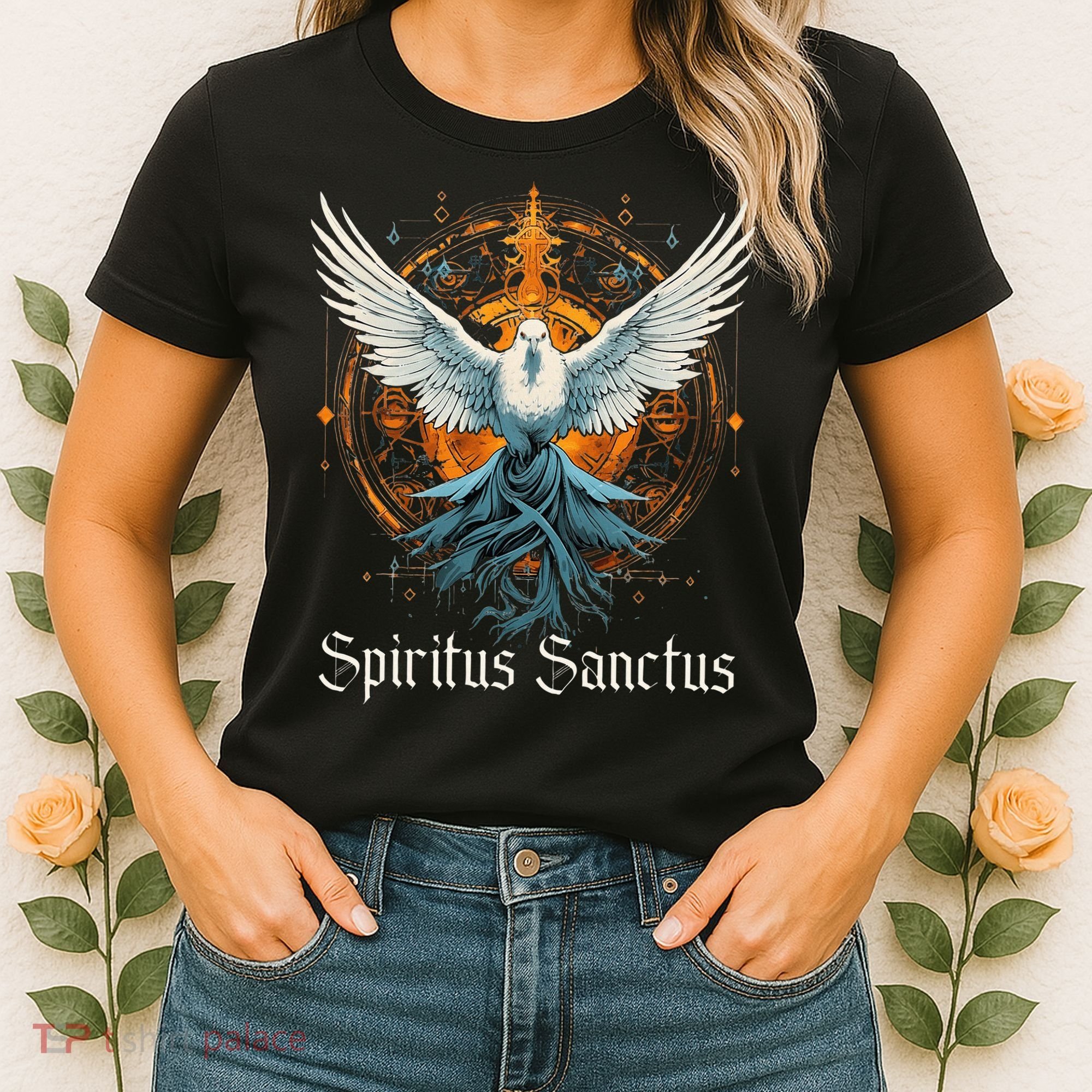 Holy Spirit Confirmation Latin Mass Catholic Women's T-Shirt