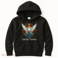 Holy Spirit Confirmation Latin Mass Catholic Kids Hoodie thumb 0