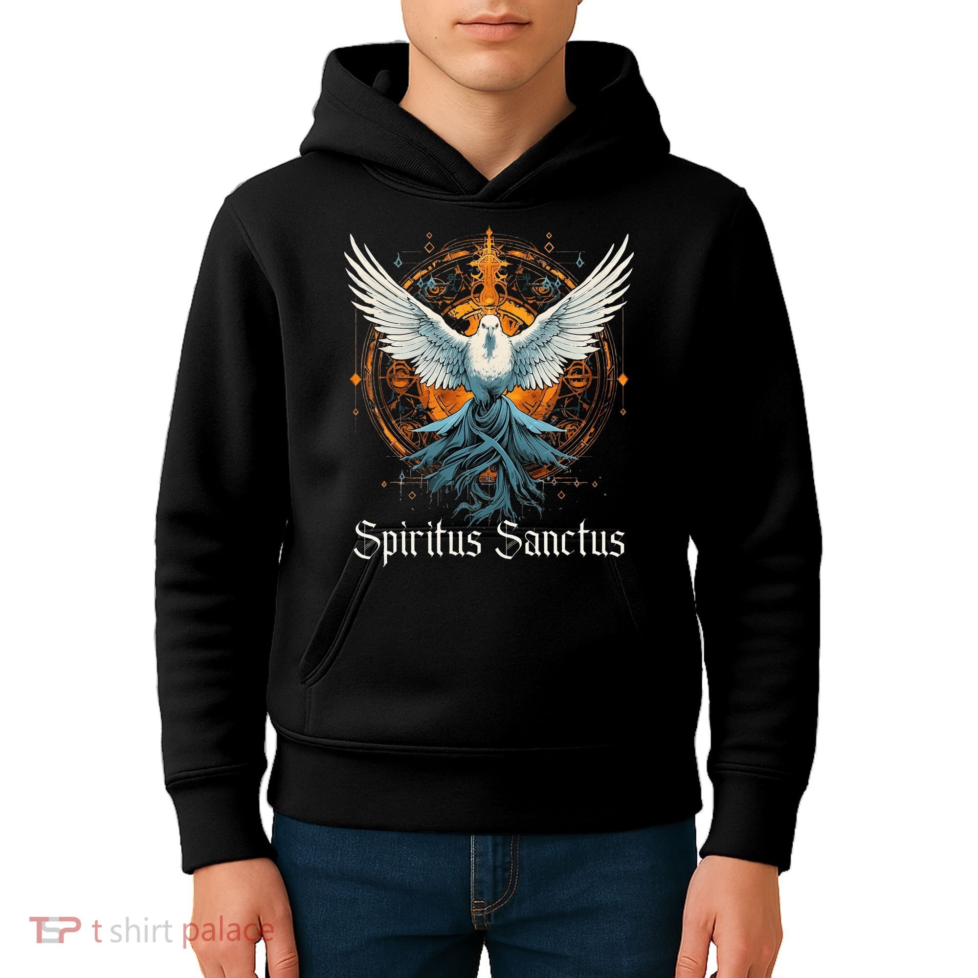 Holy Spirit Confirmation Latin Mass Catholic Kids Hoodie