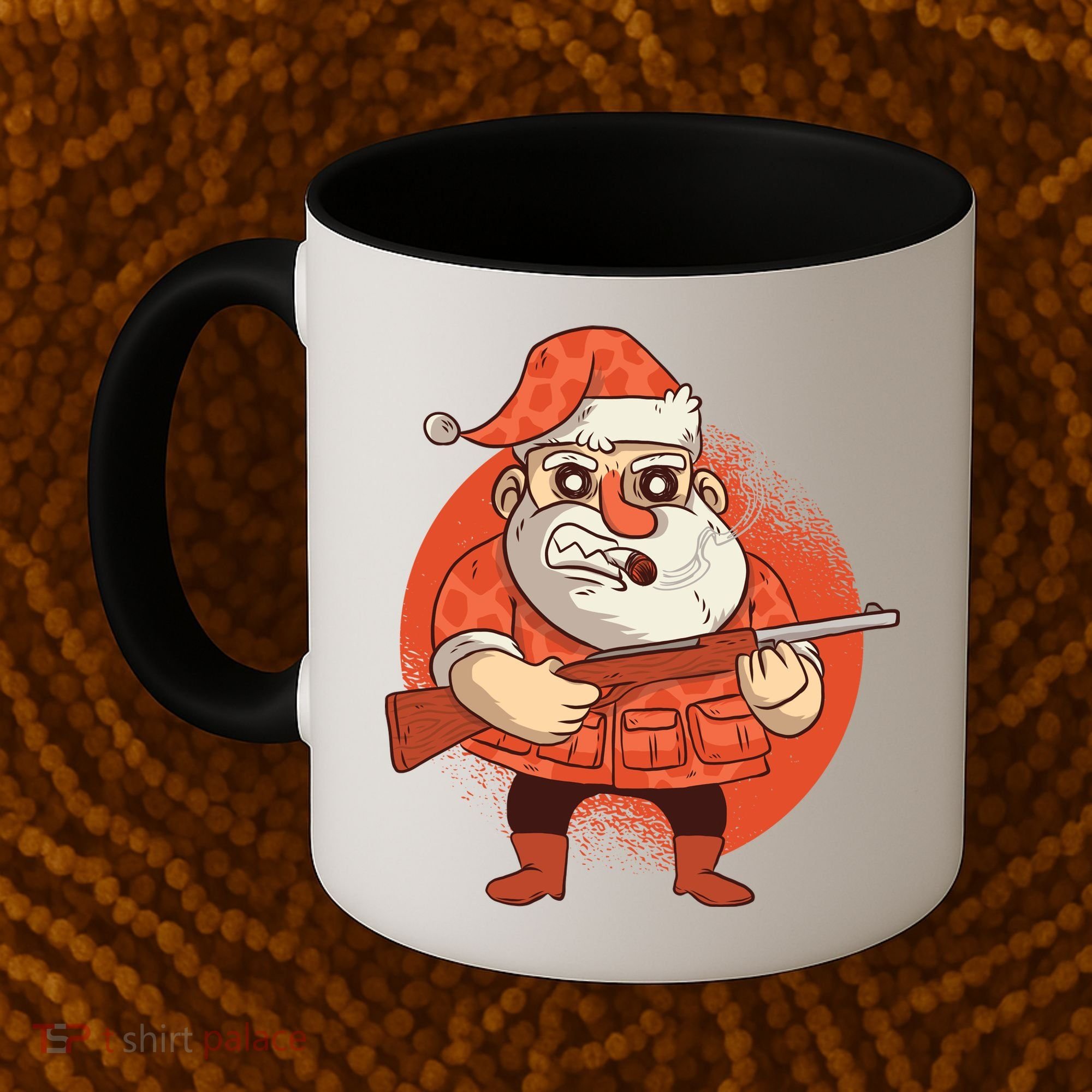 Hunting Santa Claus Coffee Mug