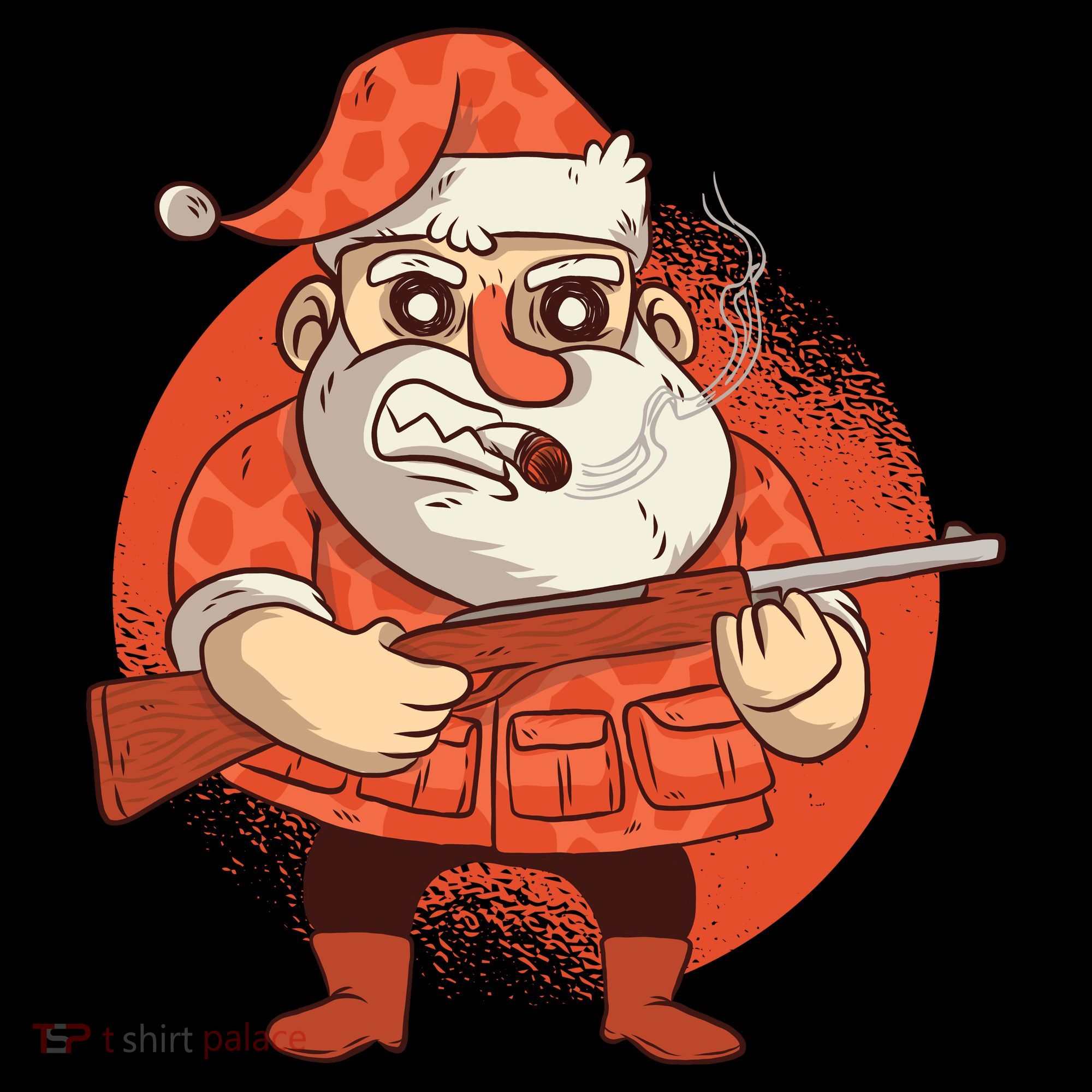 Hunting Santa Claus Coffee Mug