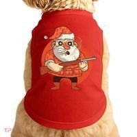 Hunting Santa Claus Doggie Tank thumb 0