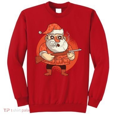 Hunting Santa Claus Sweatshirt
