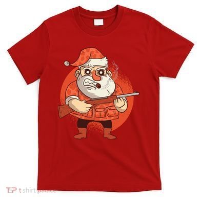 Hunting Santa Claus T-Shirt