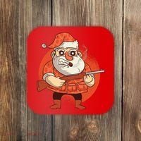 Hunting Santa Claus Coaster thumb 0