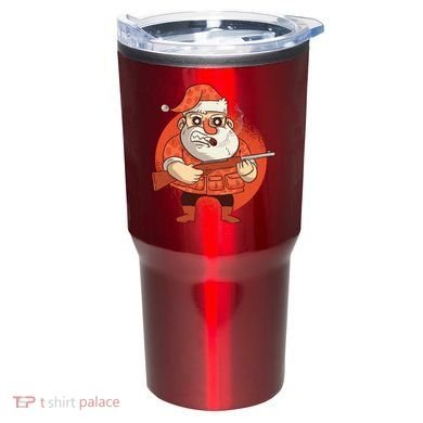 Hunting Santa Claus Tumbler