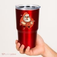 Hunting Santa Claus Tumbler thumb 2