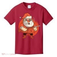 Hunting Santa Claus Kids T-Shirt thumb 0