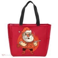 Hunting Santa Claus Tote Bag thumb 0