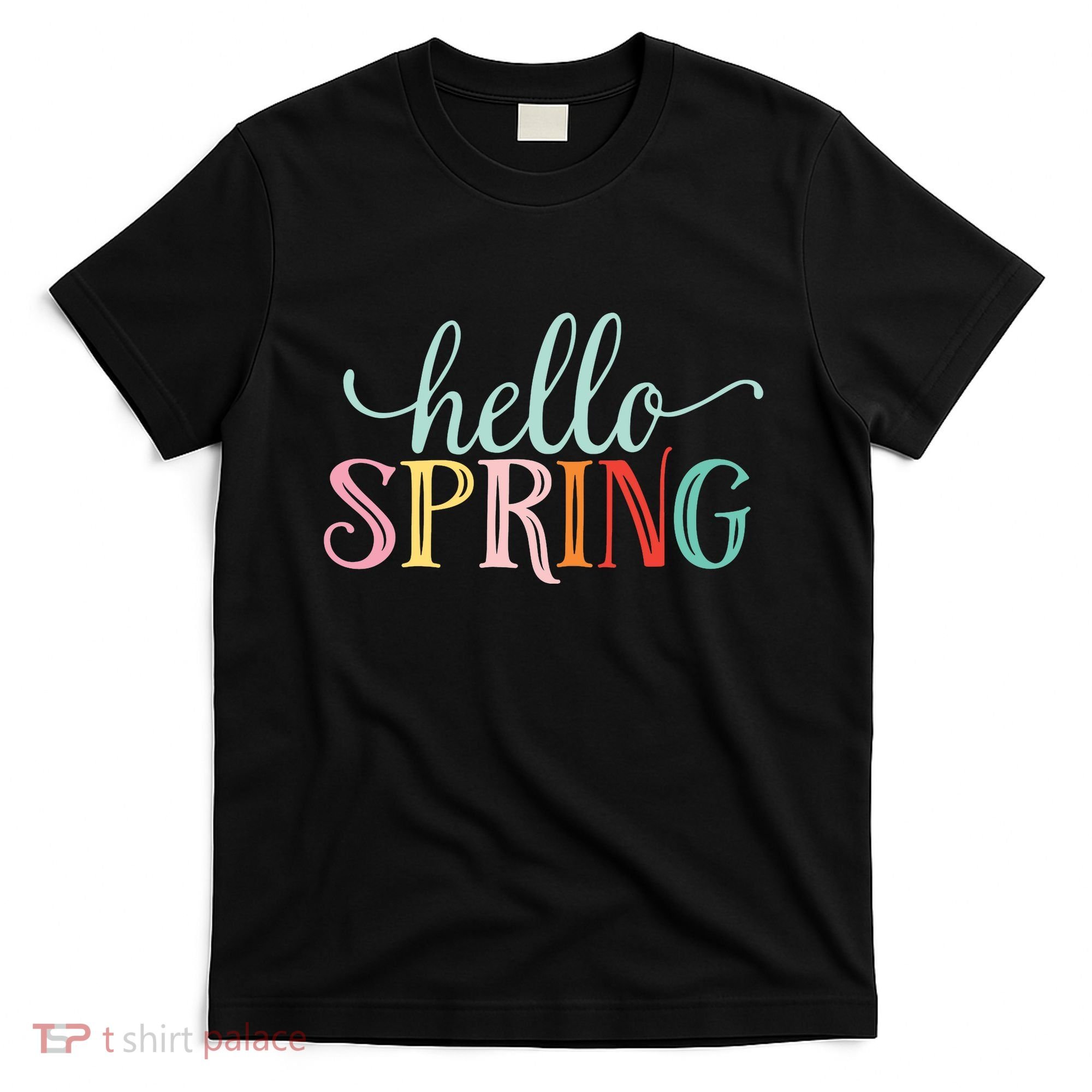 Hello Spring Colorful T-Shirt