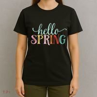 Hello Spring Colorful T-Shirt thumb 4