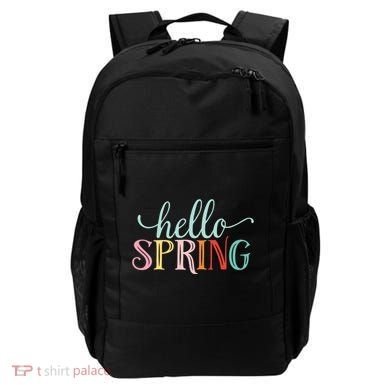 Hello Spring Colorful Backpack