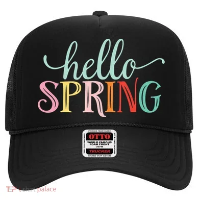 Hello Spring Colorful Hat