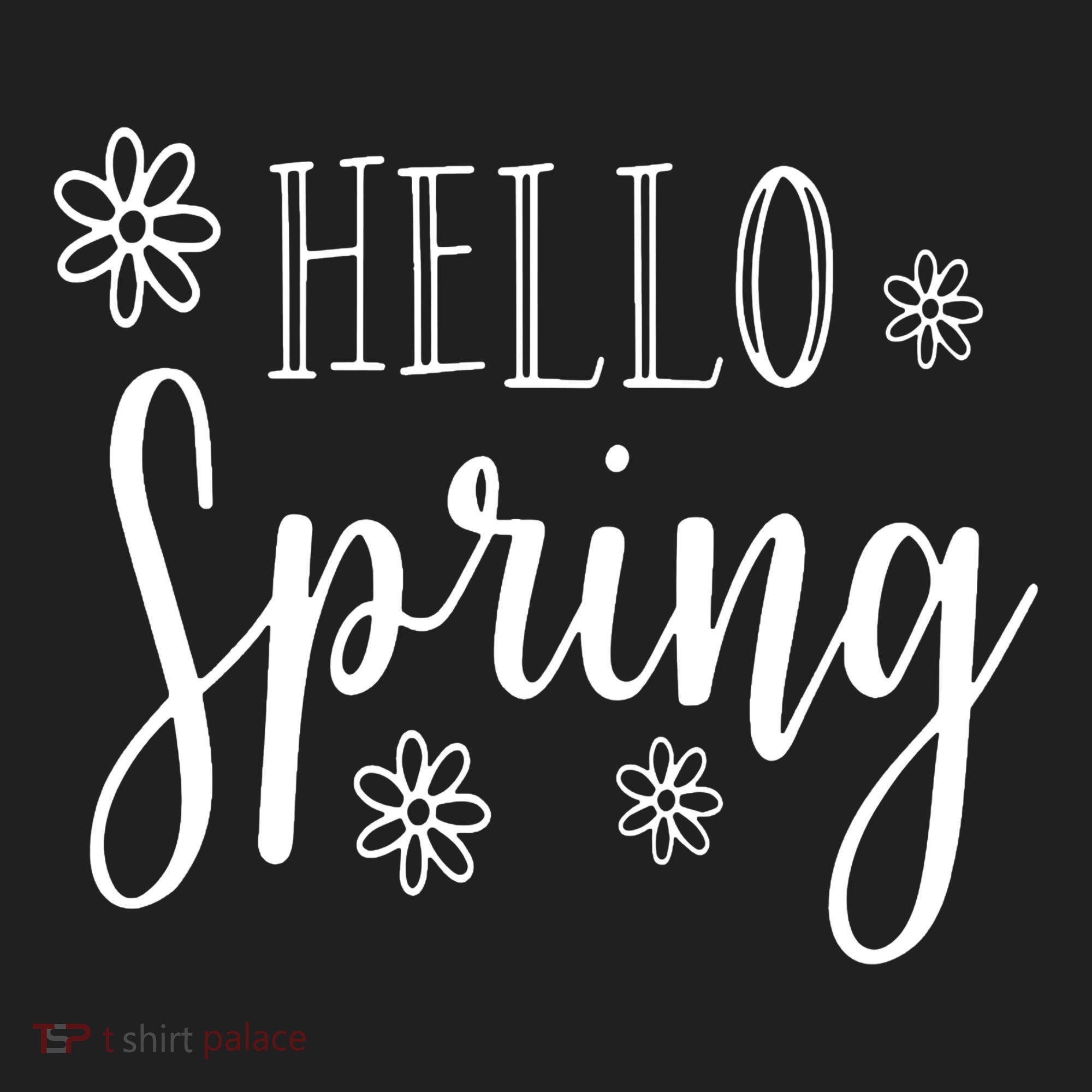 Hello Spring Cute Flower Tumbler