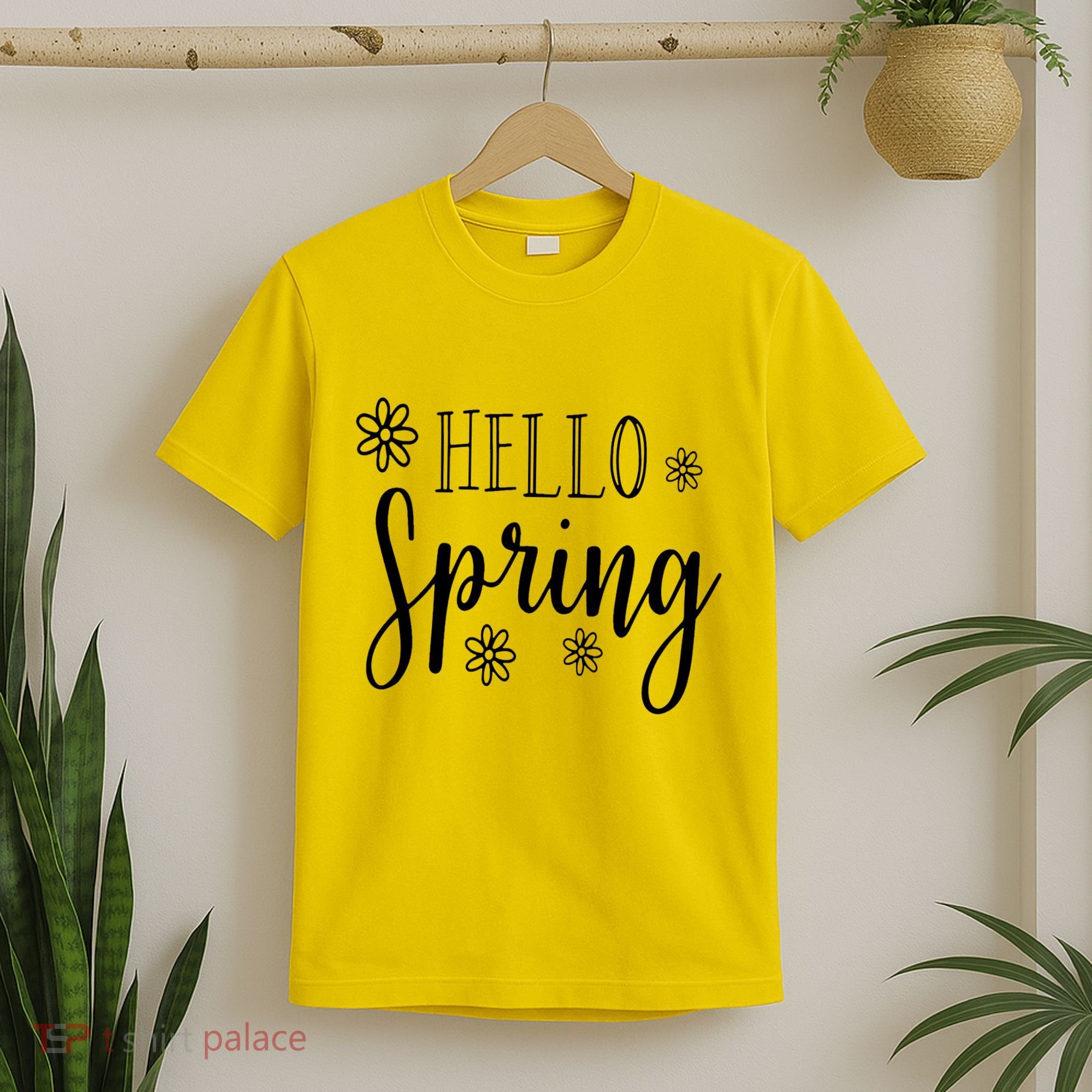 Hello Spring Cute Flower T-Shirt