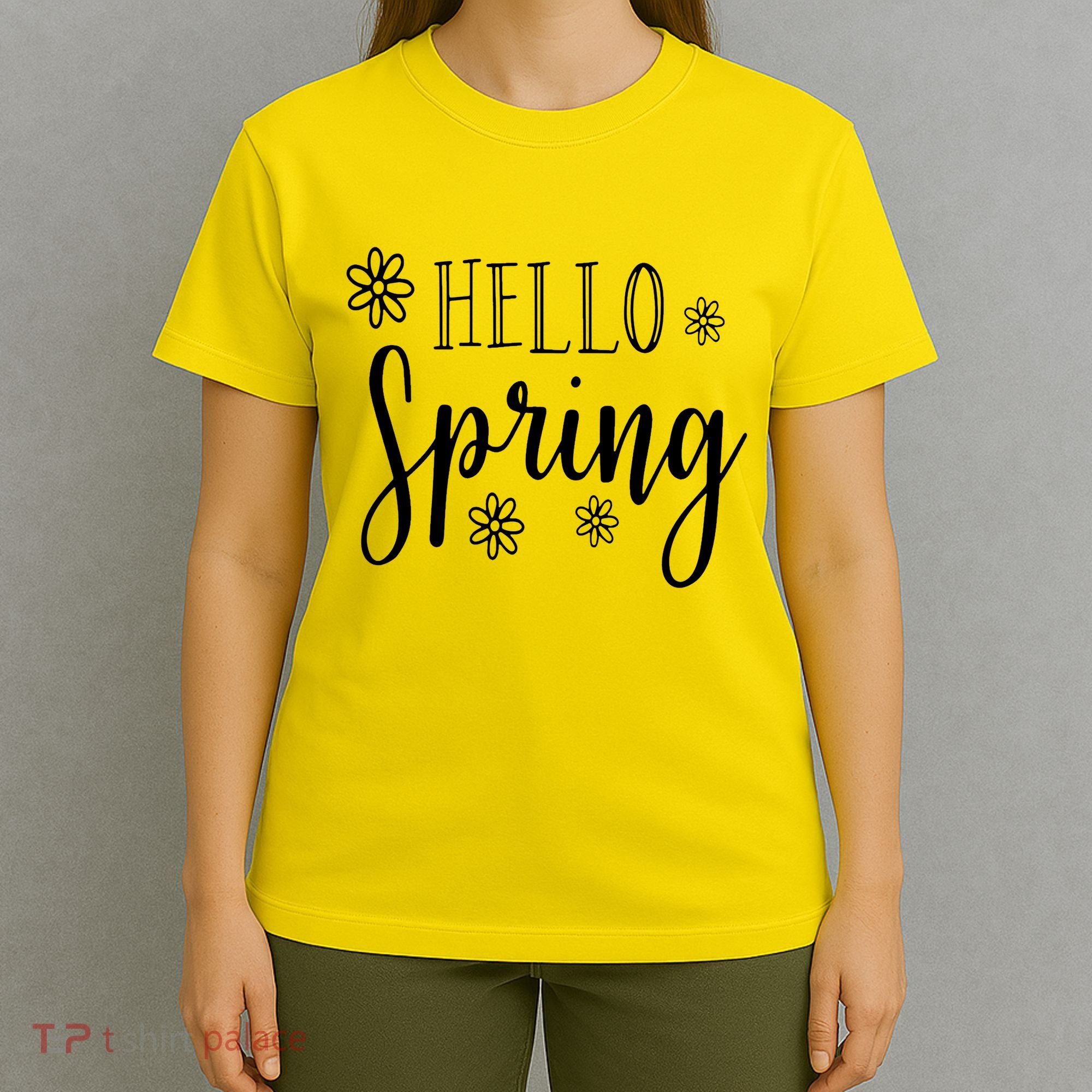 Hello Spring Cute Flower T-Shirt