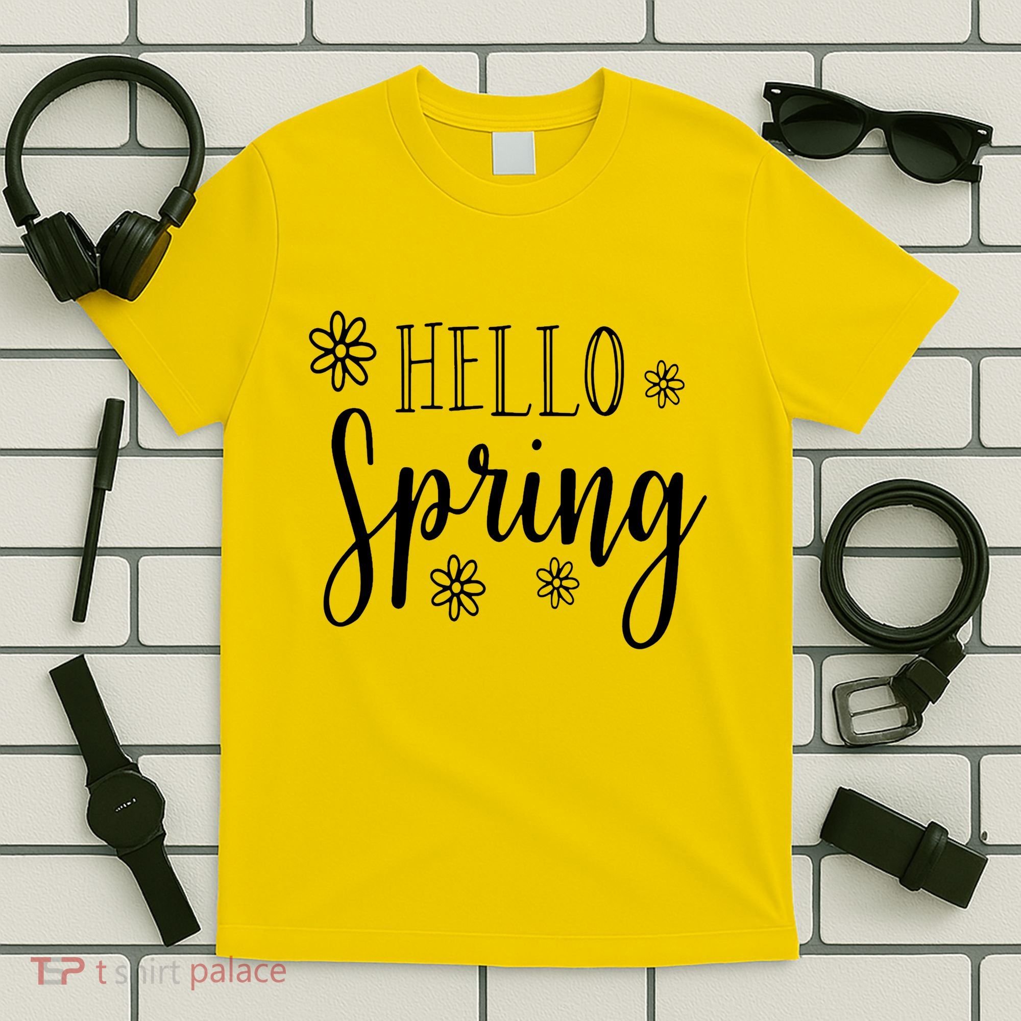 Hello Spring Cute Flower T-Shirt