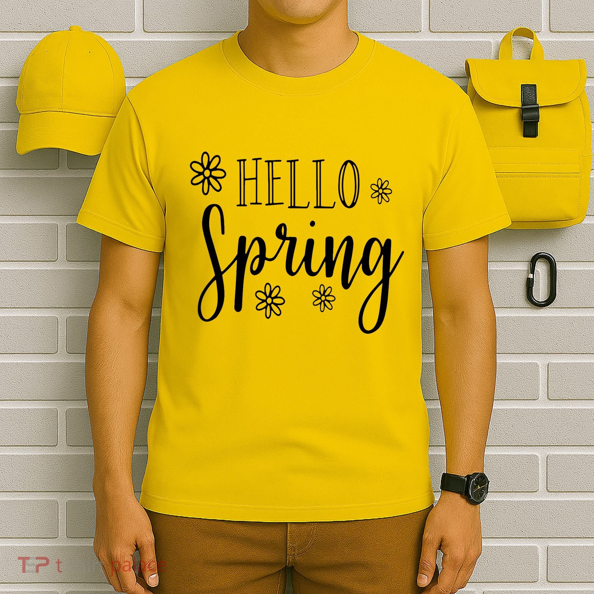 Hello Spring Cute Flower T-Shirt