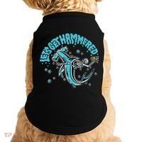 Hammerhead Shark Drinking Pun Let's Get Hammered Party Doggie Tank thumb 0