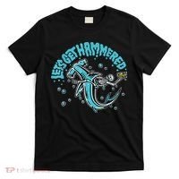 Hammerhead Shark Drinking Pun Let's Get Hammered Party T-Shirt thumb 0