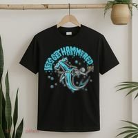Hammerhead Shark Drinking Pun Let's Get Hammered Party T-Shirt thumb 2