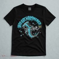 Hammerhead Shark Drinking Pun Let's Get Hammered Party T-Shirt thumb 5