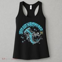 Hammerhead Shark Drinking Pun Let's Get Hammered Party Women's Tank Top thumb 3