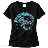 Hammerhead Shark Drinking Pun Let's Get Hammered Party Women's T-Shirt thumb 0