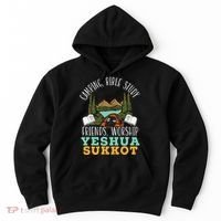 Happy Sukkot Day Lulav Palm Tree Israelite Jewish Hoodie thumb 0