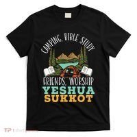Happy Sukkot Day Lulav Palm Tree Israelite Jewish T-Shirt thumb 0