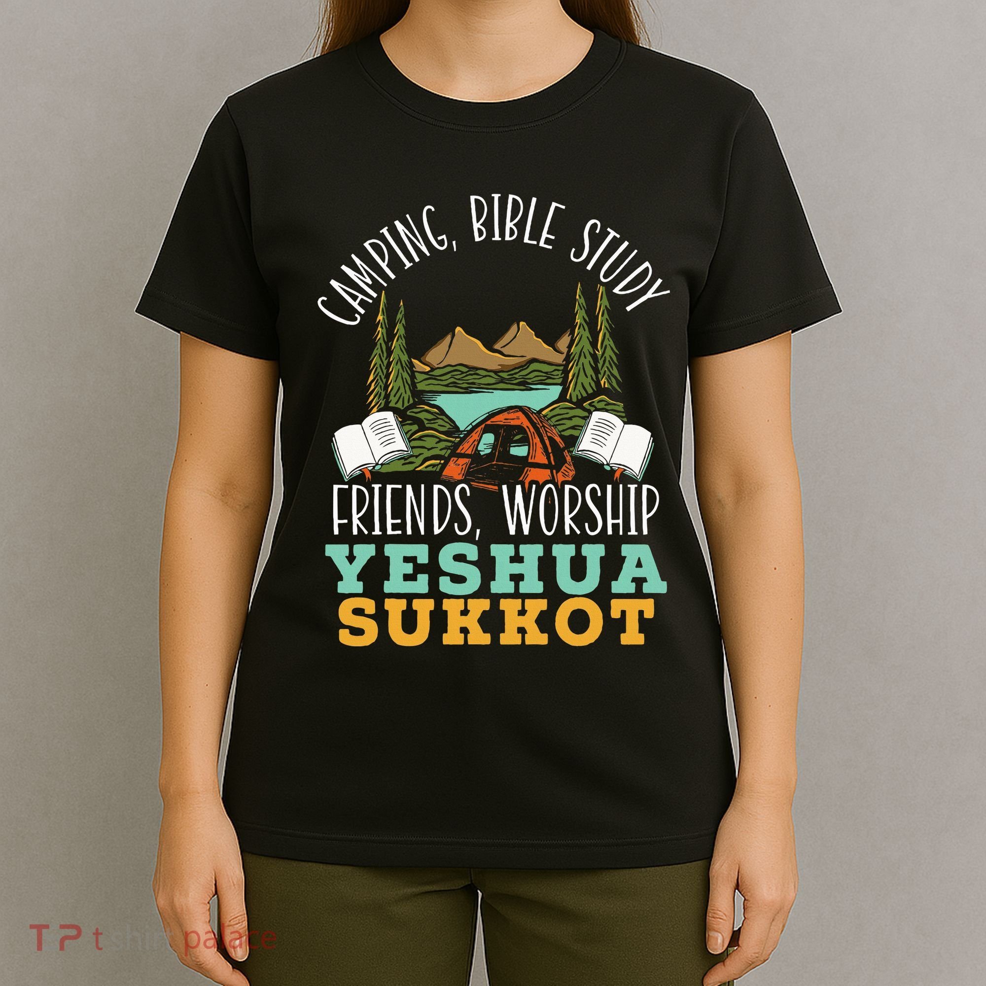 Happy Sukkot Day Lulav Palm Tree Israelite Jewish T-Shirt