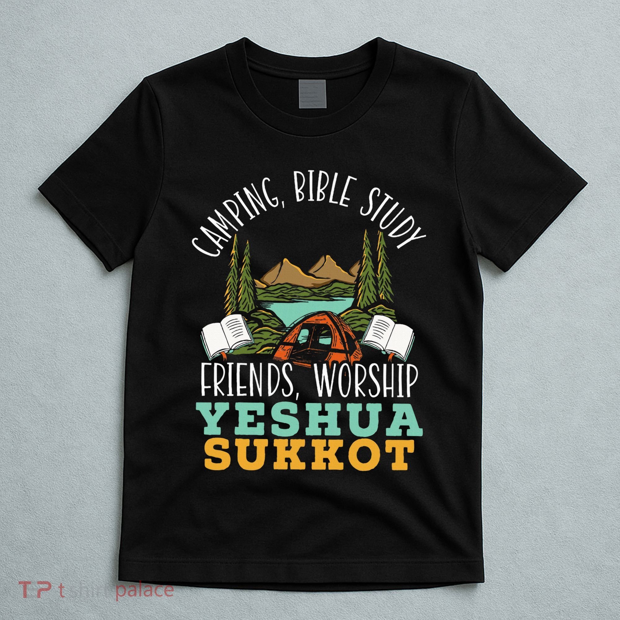 Happy Sukkot Day Lulav Palm Tree Israelite Jewish T-Shirt