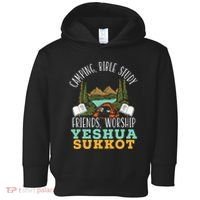 Happy Sukkot Day Lulav Palm Tree Israelite Jewish Toddler Hoodie thumb 0