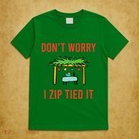 Happy Sukkot DonT Worry I Zip Tied It Jewish Sukkah Builder T-Shirt thumb 5