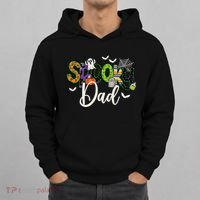 Halloween Spooky Dad Funny Family Matching Hoodie thumb 0
