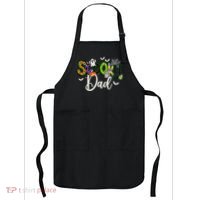 Halloween Spooky Dad Funny Family Matching Apron thumb 0