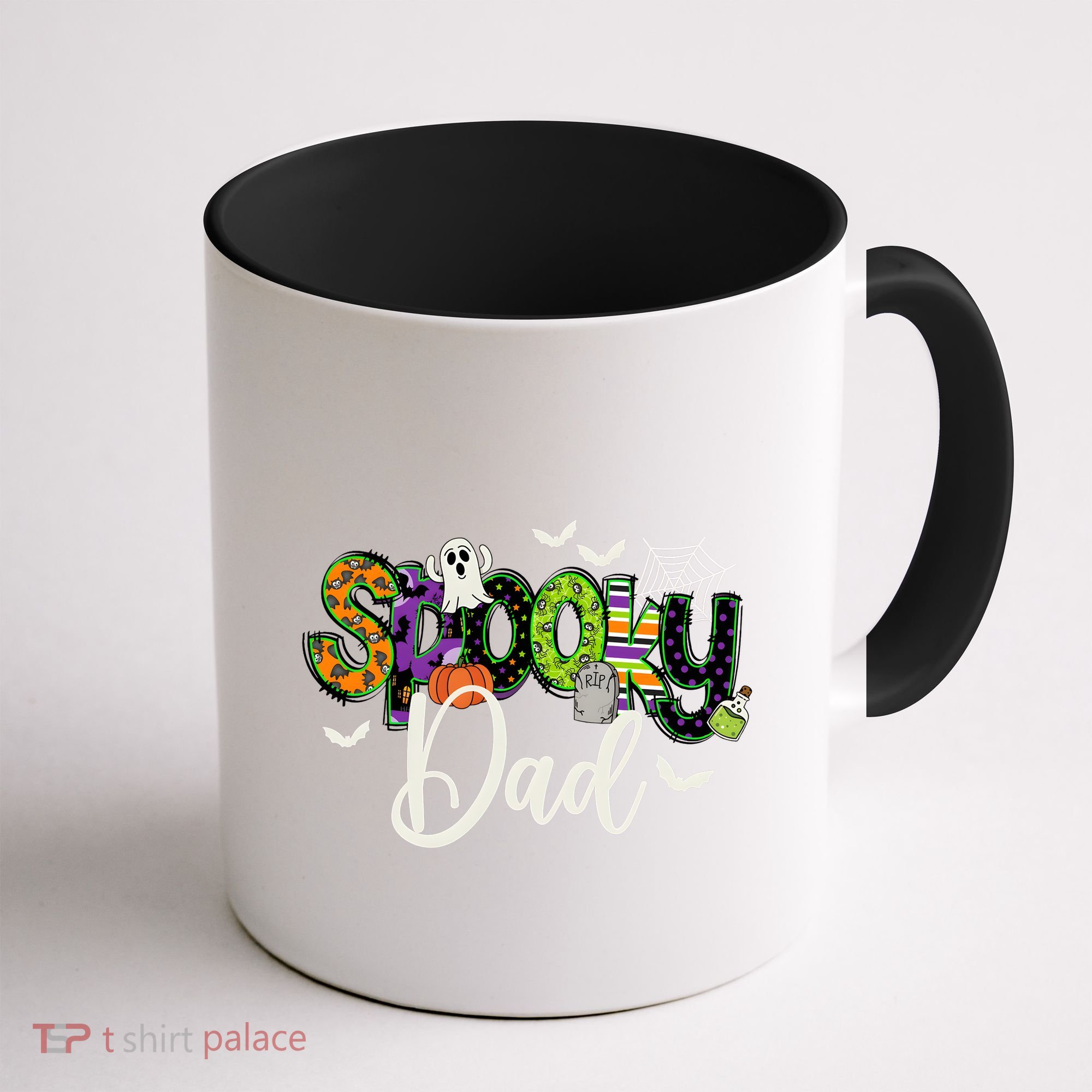 Halloween Spooky Dad Funny Family Matching Coffee Mug