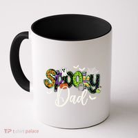 Halloween Spooky Dad Funny Family Matching Coffee Mug thumb 0