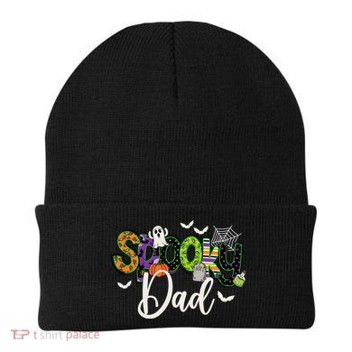 Halloween Spooky Dad Funny Family Matching Beanie