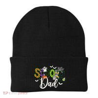 Halloween Spooky Dad Funny Family Matching Beanie thumb 0